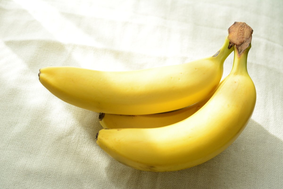宮崎県産の小さなバナナ